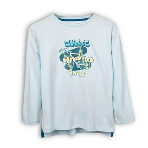 Polera Niño Celeste Pillin