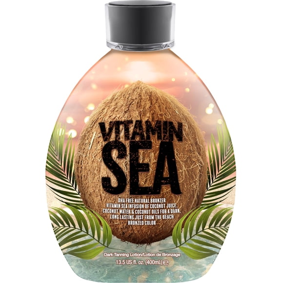 Loción bronceadora DARK TANS EXCLUSIVE Vitamin Sea 400 ml