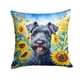 thumbnail image 1 of Cojín Sunflowers Kerry Blue Terrier, 1 of 6