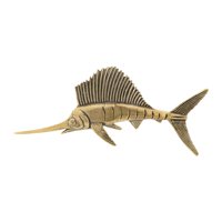 Bothyi - Figura De Pez Vela Estatua De Pez Vela Para Amantes Del Té Estanterías De La Sala De Estar