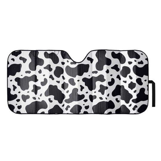 Parasol Auto Drive Estampa Vaca 63 Bloqueo Uv Universal