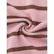 thumbnail image 5 of Top de Maternidad para Mujer INSPIRE CHIC Suéter de Punto Elástico de Manga Corta a Rayas Verano Embarazo Cuello Redondo Blusa M Gris Rosa, 5 of 6