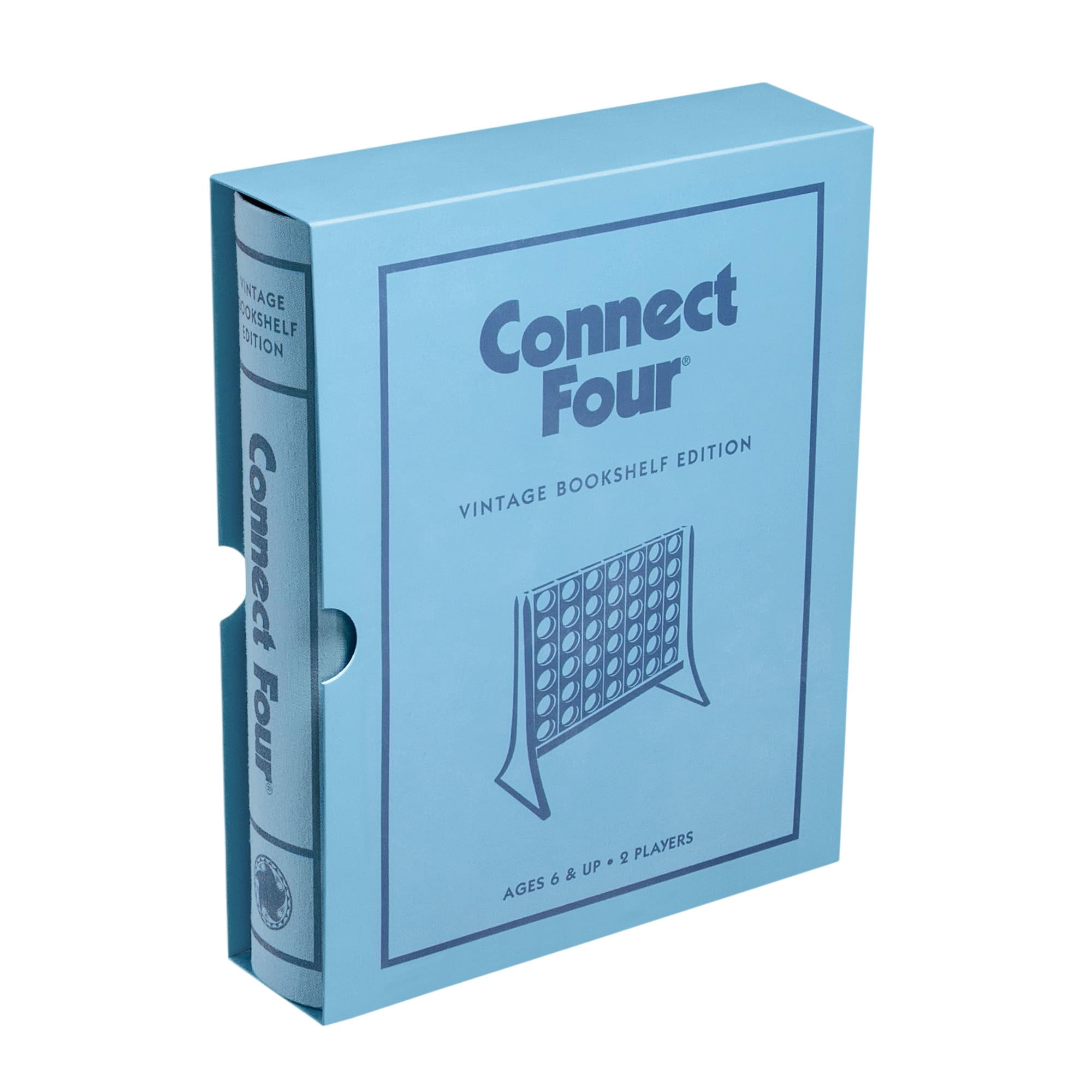 Juego De Mesa Ws Game Company Connect Four Vintage Bookshelf