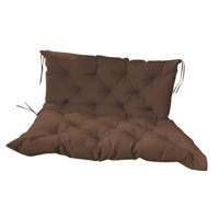 Magideal - Cojín Mecedora Para Banco Al Aire Libre, Asiento De Repuesto Fiable, Cojín Para Banco, Porche, Mecedora, Cojín Para Muebles Para Jardín, Césped, Patio Marrón Y M