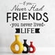 thumbnail image 2 of Decomural Never Had Friends Friendship WS-46225, 2 of 2