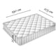 thumbnail image 4 of Colchon Hipnos 1,5 Resortes Bonnell Espuma De Alta Densidad, 4 of 4