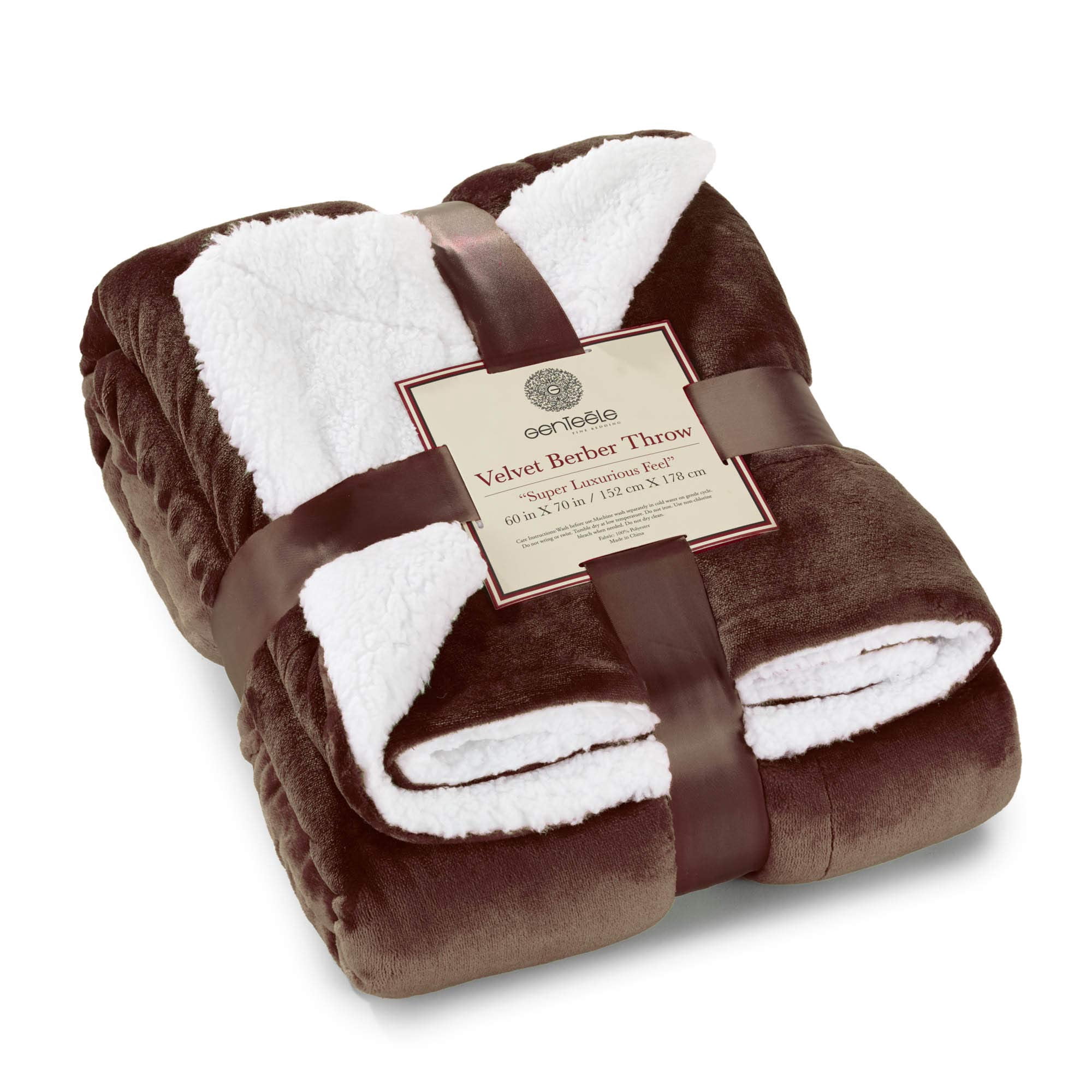Manta Sherpa De Blanket Genteele, Supersuave Y Reversible, 150 X 180 Cm