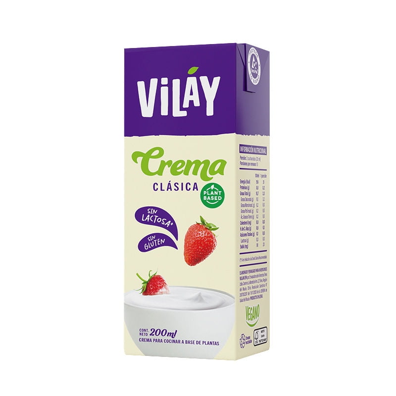 Crema Clásica 200 ml Vilay