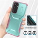 thumbnail image 4 of Funda Resistente para Samsung Galaxy S25 Plus 5G con Tapa Deslizante y Protección Militar Verde, 4 of 6