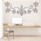 thumbnail image 2 of Decomural Acorn Tree Floral Headboard WS-18099, 2 of 2