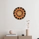 thumbnail image 4 of Circulo Decoración De Mimbre Para Pared Casa Terraza Pequeño naranja, 4 of 8