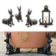 thumbnail image 2 of Soportes para macetas de exterior, figuras de animales, soportes para macetas, soportes para plantas, estatuas de animales, soportes de resina para macetas, elevadores para macetas, soportes para mace, 2 of 5