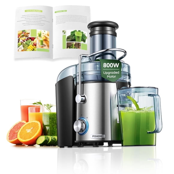 Exprimidor FOHERE 1000W para frutas y verduras enteras