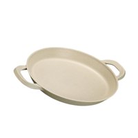 Magideal - Sartén Redonda, Sartén Sazonada, Utensilios De Cocina Antiadherentes, Wok Para Cocinar, Sartén, Plancha Para Jardín, Barbacoa, Picnic, Cocinar Huevos
