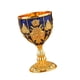 thumbnail image 4 of Copa Mini De Comunión Vintage Para Fiestas, Aniversarios, Bar, Oro Y Azul, 4 of 5