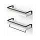thumbnail image 1 of Repisas Flotantes de Madera Modernas Kit 2 Blanco, 1 of 2
