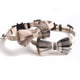 thumbnail image 5 of Collar a cuadros con lazo para perro, el mejor regalo para perros machos pequeños, medianos y grandes, beige y marrón., 5 of 5