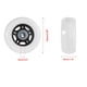 thumbnail image 5 of Rueda giratoria KAMIER de 76 mm x 30 mm para Razor Crazy Cart, 5 of 9