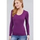 thumbnail image 1 of Camiseta Mujer Elasticada Manga Larga Interior Polar 5523, 1 of 2