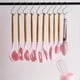 thumbnail image 2 of Set De 12 Utensilios De Cocina De Silicona Mango De Madera ROSADO, 2 of 4