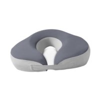 Ioensy - Almohada De Apoyo Para Boca Abajo, Almohada De Masaje Para El Hogar, Para Dormir En Avión, Gris