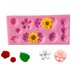 thumbnail image 2 of Molde de chocolate FOYARA de silicona con forma de flor 13,5 × 6 cm, 2 of 6