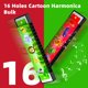 thumbnail image 3 of Armónica Wholelovein, 60 unidades, 16 agujeros, instrumento musical para niños, 3 of 7