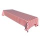 thumbnail image 4 of Cubiertas De Manteles Desechables Manteles De Fiesta De Boda Raya Roja, 4 of 5