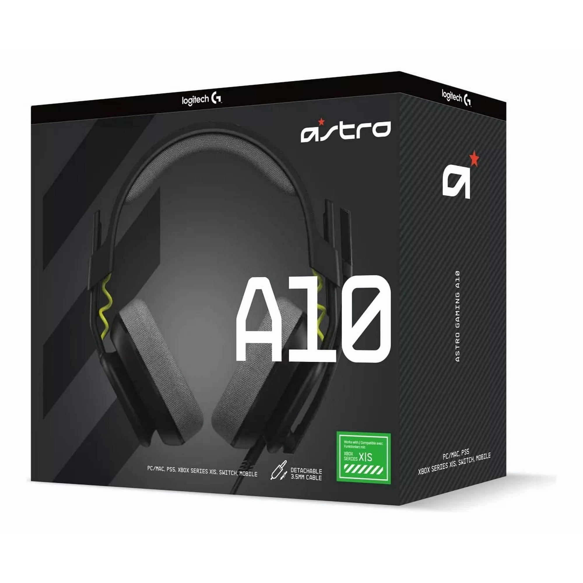 Logitech - Astro Gaming A10 Audífonos Gen 2 Con Cable Xbox Negro