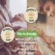 thumbnail image 4 of 1pc New Parent Decision Challenge Coin, Wooden Funny Pregnancy Gifts, Baby Flip Coin, 4 of 4