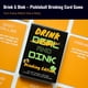 thumbnail image 2 of Juego de cartas de pickleball Drink & Dink: 25 cartas de desafío, 2 of 6
