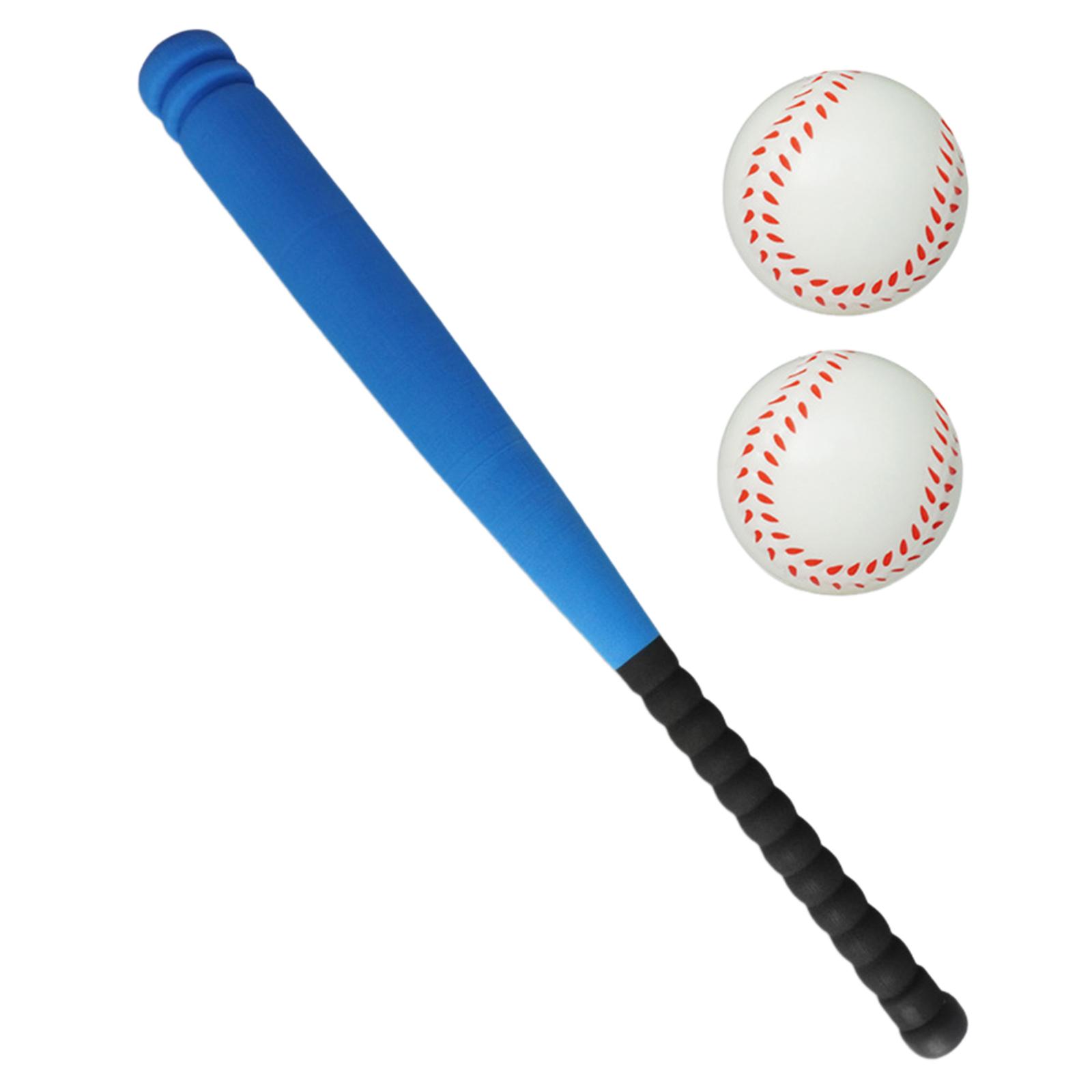 Ioensy - Juguete De Béisbol Juego De Bateo Seguro Para Niños Pequeños Para Actividades De Regalo Parque Infantil Azul 54 Cm