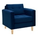 thumbnail image 2 of Sofa Retro 1C Felpa 05 Azul Marino, 2 of 6