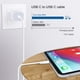 thumbnail image 4 of Cargador de pared USB C Pukiou 20W para Samsung Galaxy S25/S24 FE, 4 of 7