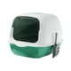 thumbnail image 4 of Caja De Arena Para Gatos Con Capucha Y Tapa Bandeja De Arena Para Gatos Reutilizable Grande Antisalpicaduras Verde, 4 of 5