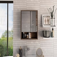 Tuhome - Botiquin Para Baño Eco 60X46,5X13,6 Cm Milan Con Espejo