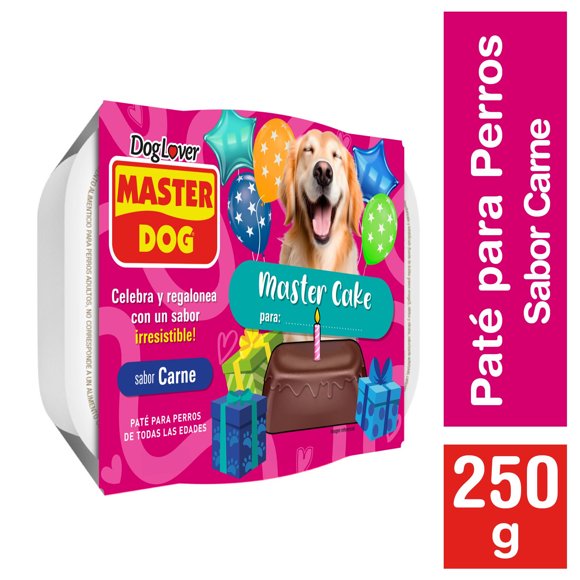 Alimento Húmedo Perro Sabor Paté Carne, 250 g