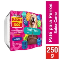 Alimento Húmedo Perro Sabor Paté Carne 250 G Master Dog