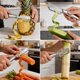 thumbnail image 5 of Pelador de verduras NASEIM 2 en 1 con abrebotellas - Pack de 2, 5 of 7