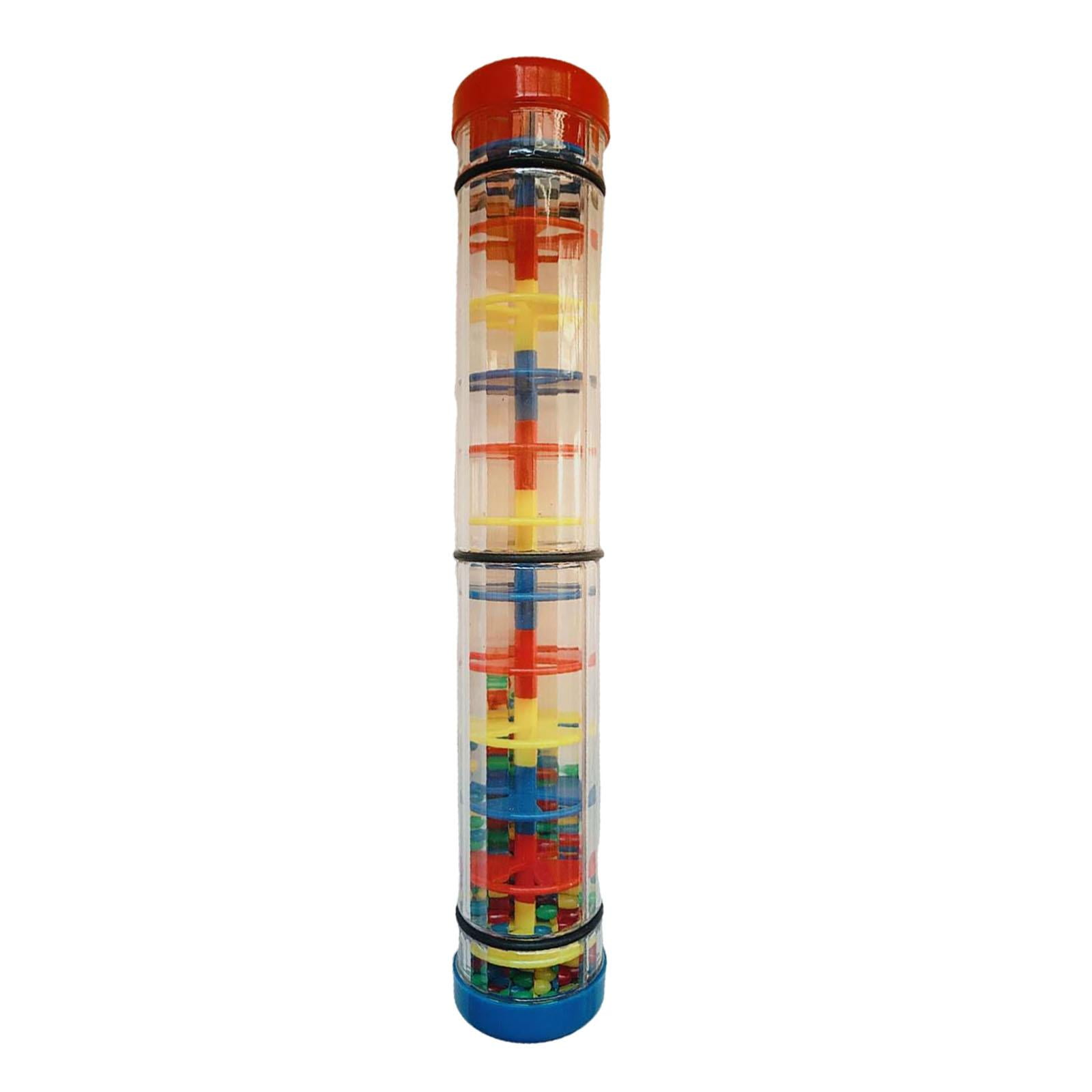 Bothyi - Rainstick Sonajero Tubo Montessori Bebé Rainmaker Juguete Para Niños Niños Bebés 30cm