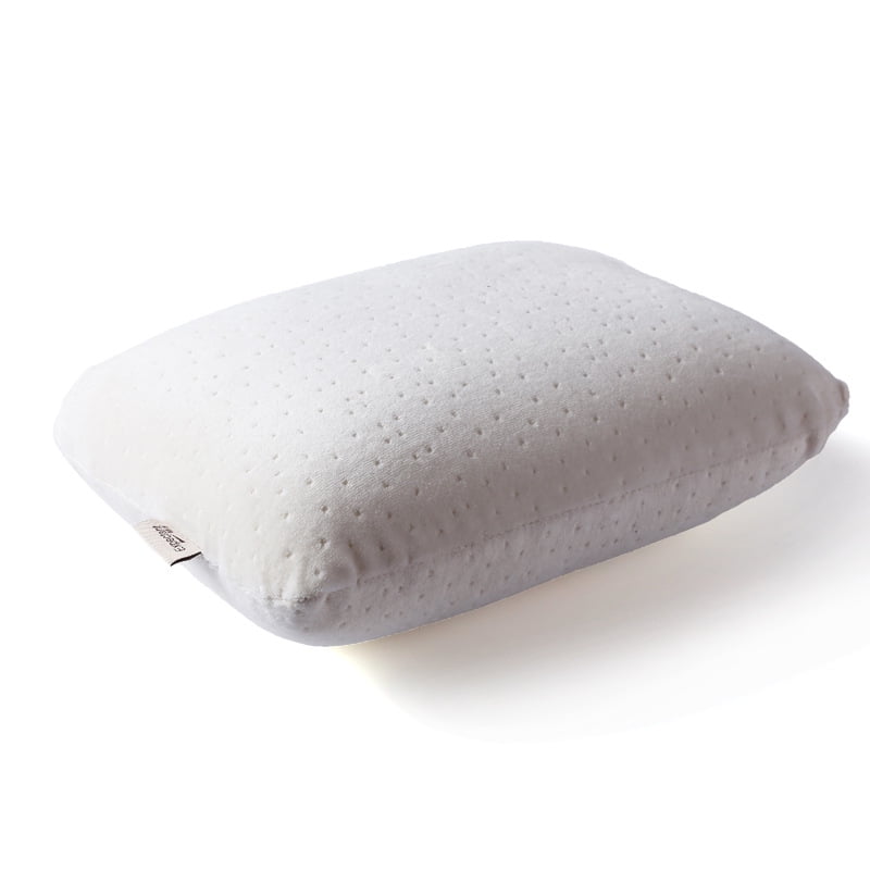 Xmhytop Almohada Rellena De Algodón Con Memoria, Pequeña Para Siesta, Cojín De Mano Y Cintura: Oficina, Sala, Estudiante, Coche, 33x21x9 Cm, Blanco