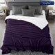 thumbnail image 2 of Manta Sherpa Utopia, cama king size, color ciruela, 229 x 259 cm, 2 of 7