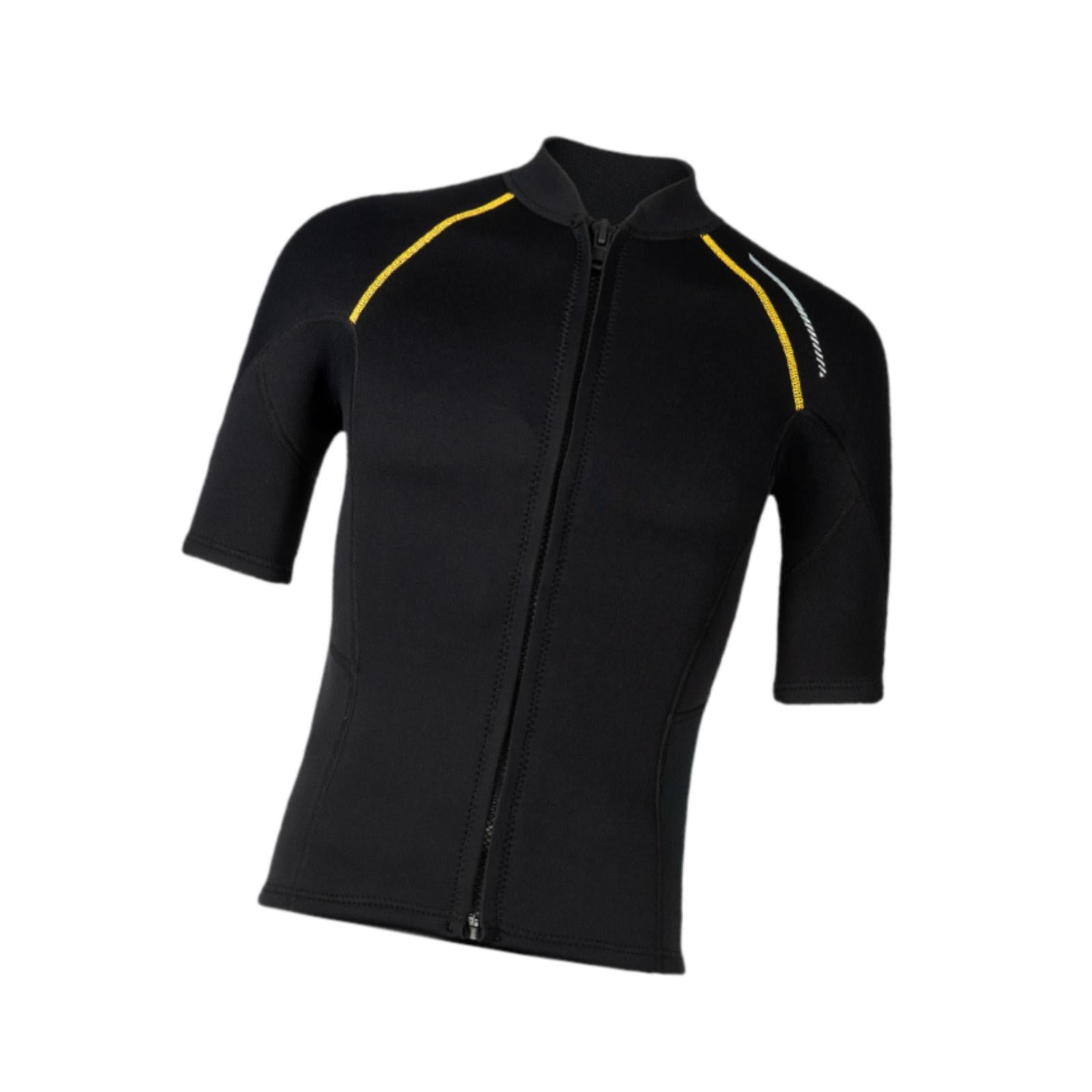 Ioensy - Traje De Neopreno Para Hombre Con Cremallera Frontal Superior Para Hacer Snorkel Y Surf Bajo El Agua Talla S