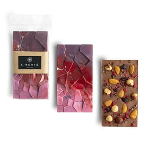Liberté Chocolat - Tableta Premium Tormenta De Enero Chocolate De Leche 35% Cacao 100 Gr