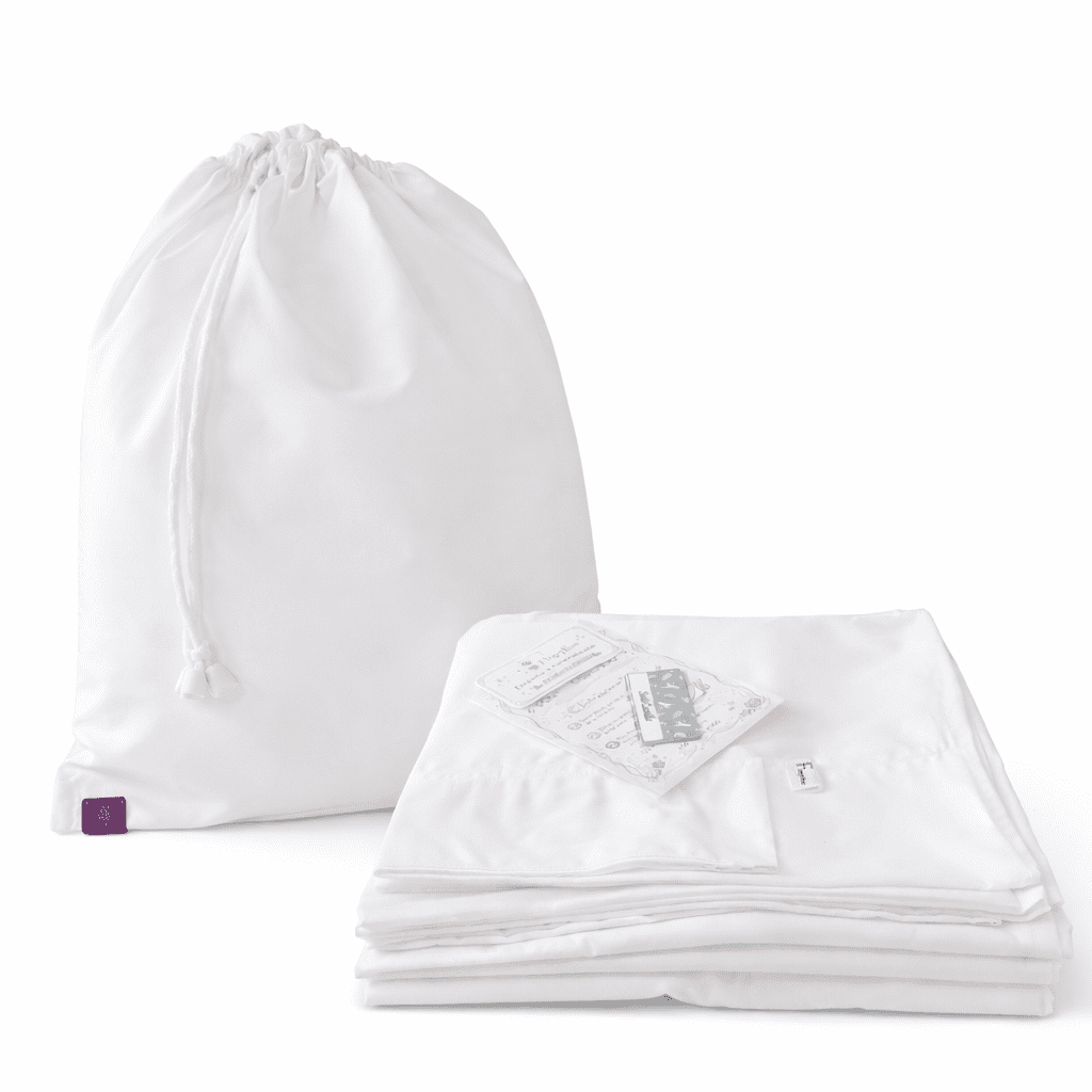 Flopyliss - Sabanas Ajustables Para Sala Cuna Y Jardin Blancas 200 Hilos.
