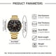thumbnail image 4 of Reloj Mecánico Totalmente Automático para Hombre de Moda, Deportivo, de Acero Inoxidable, Impermeable, Luminoso, Estilo Hueco, con Caja, 4 of 16