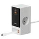thumbnail image 2 of Cargador Baseus PowerCombo Digital PowerStrip (AC-Tipo C-USB-A) - 65W - Blanco, 2 of 8