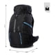 thumbnail image 4 of Mochila Outdoor Summit 50 Mediano Negro, 4 of 7