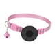 thumbnail image 1 of Collar Para Gatos Con Soporte Para Rastreador A Prueba De Agua Collar Reflectante Para Gatitos Rosa, 1 of 5