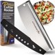 thumbnail image 1 of Cortador de pizza KitchenStar Rocker Blade de acero inoxidable de 12 pulgadas, 1 of 9